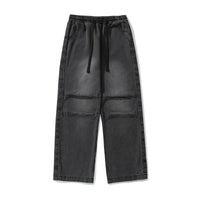 Man Pair Pleated Japanese Drawstring Trousers