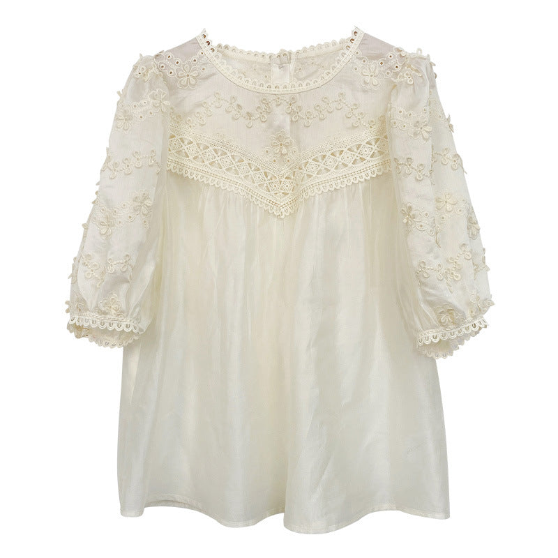 French Style Temperament Lady Socialite Style Blouse