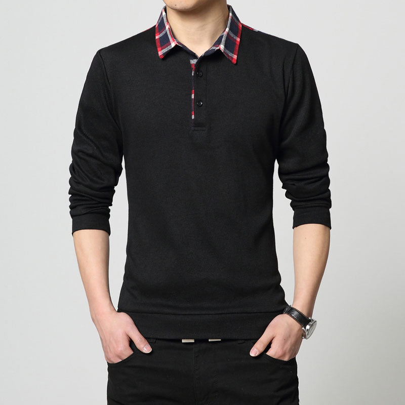 New Style Plus Size Plus Size Men's T-shirt Bottoming Shirt