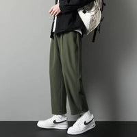 Loose Straight Drooping Suit Pants Quick-drying Wide-leg Casual Pants