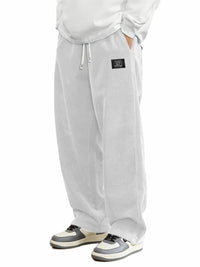 Mens Relaxed-fit Corduroy Casual Pants