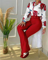 Fashion Printing New Casual Fashion Suits For Women