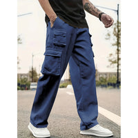 Overalls Casual Sports Pants Loose Men And Women Long