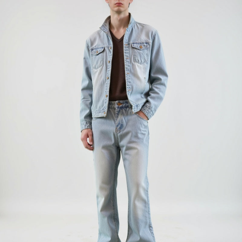 High Street Bootcut Trousers Cleanfit Old Vibe