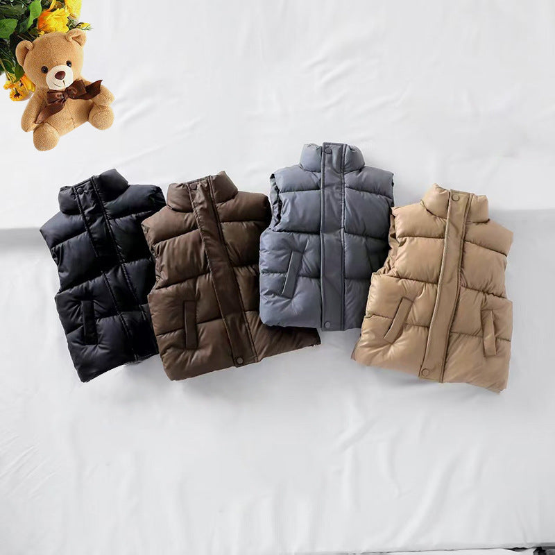 Men's And Women's Winter Clothes Children's Vest Coat