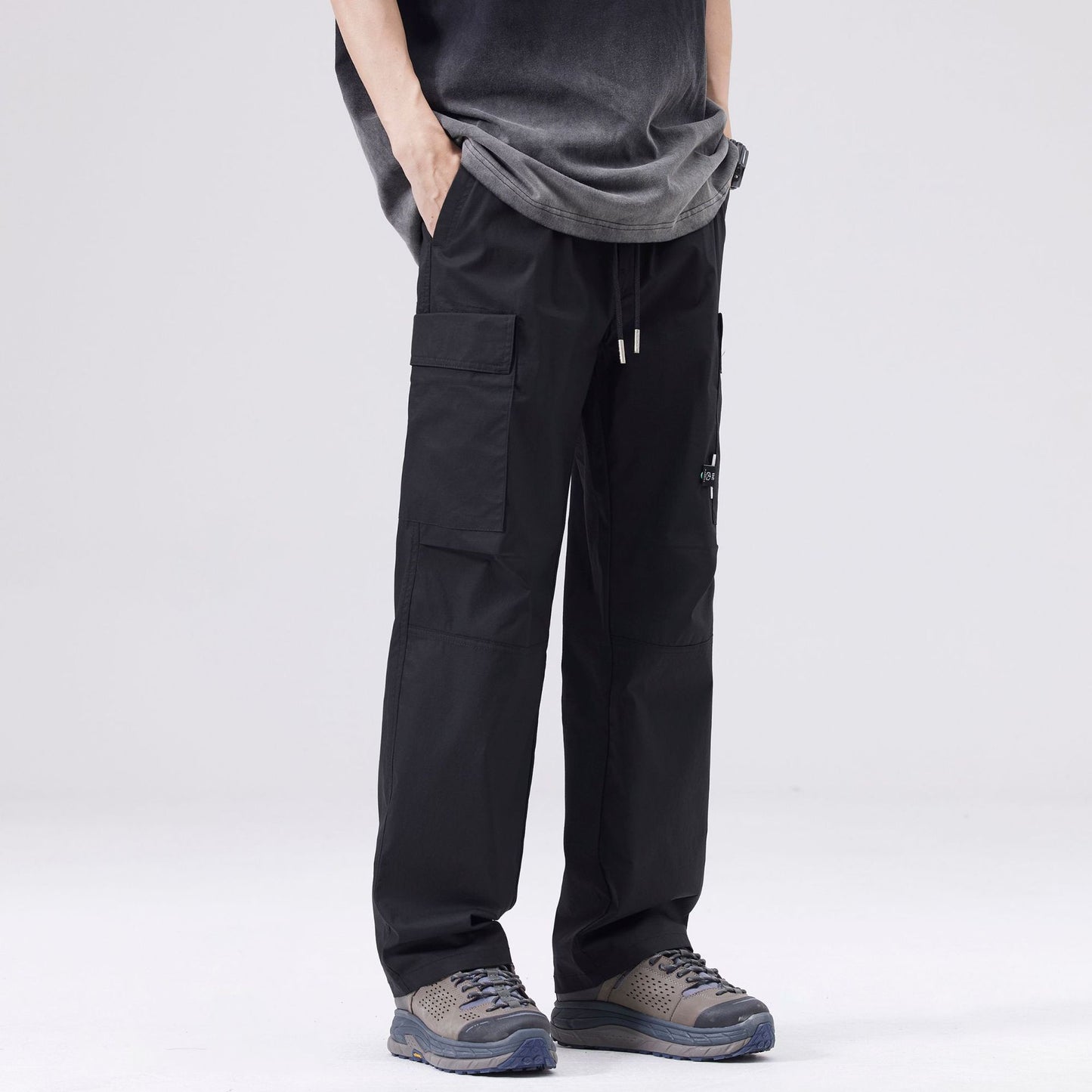 Japanese Style Functional Wide-leg Overalls Men