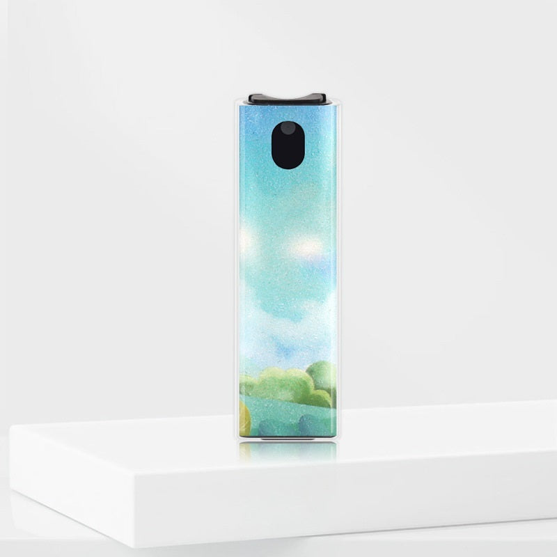 Spray Wipe Integrated Screen Cleaning Gadget Cute Painted Portable