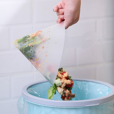 Funnel Drain Basket With Suction Cup Foldable Sink Filter For Kitchen Food Waste Drain Sorting Garbage Soup Separated Device