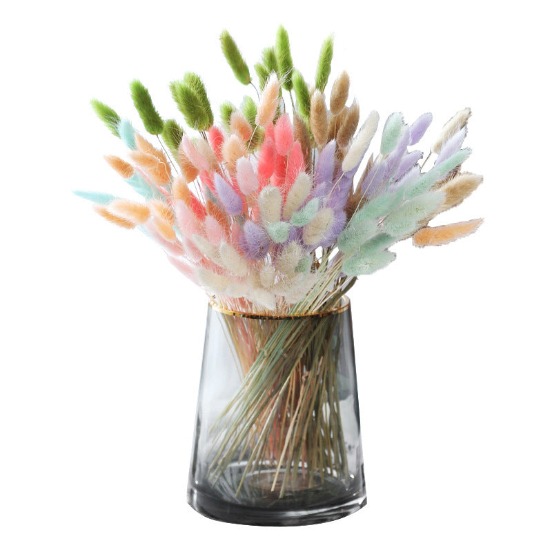 Home Decoration Ornaments - Rabbit Tail Grass Dried Flower Bouquet