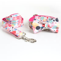 Custom Lettering Dog Collar Print Personality Suit