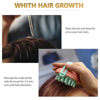 VIEJKLG Detachable Hair Styling Product Comfort Scalp Massage Brush Waterproof Personal Cleaning Bathroom Accessory Shampoo Tool