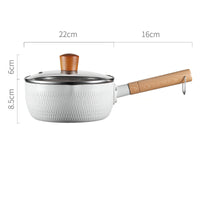 Home Kitchen Non-stick Koping Instant Noodle Stone Baby Boiled Hot Milk Supplement Soup Pot