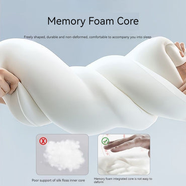 Bed Long Sleeping Leg-supporting Removable And Washable Memory Foam Adult Girl Sleeping Pillow