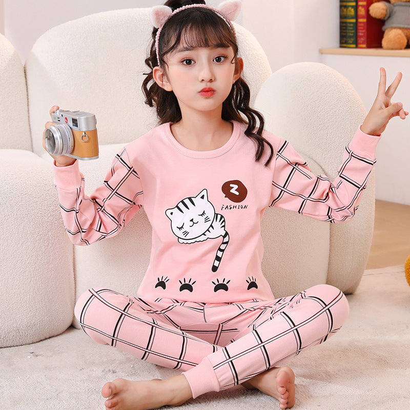 Cotton Autumn Clothing And Pants Set