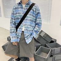 Hong Kong Style Vintage Floral Shirt Men