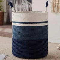 Cotton String Knitted Basket Storage Storage Basket