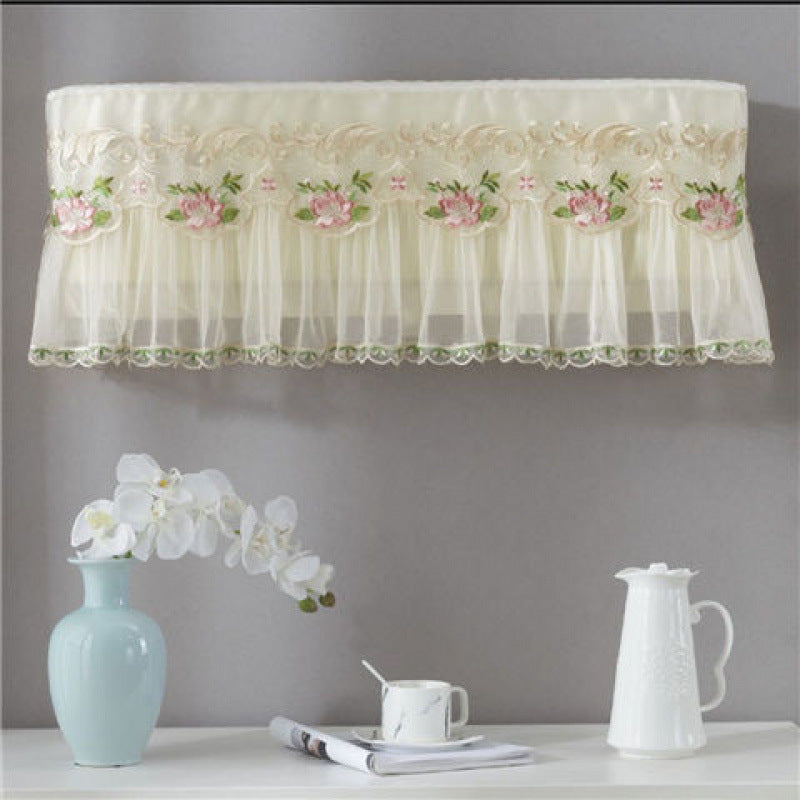 Lace Fabric Air Conditioning Dust Cover