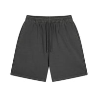 Washed Bi Pattern Dyed Vintage Terry Men's Sports Pure Cotton Shorts
