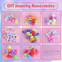 DIY Craft Kit, Jewelry Design, Necklace, Bead Toy, Kids Toy, Girl