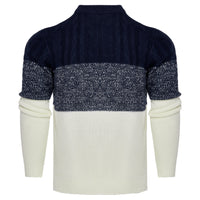 Men's Knitted Sweater Fashion Long-sleeved Pullover Tops Fall And Winter Clothing
