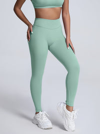 Seamless Women SoftHue Hidden Scrunch Butt Workout Leggings For Women