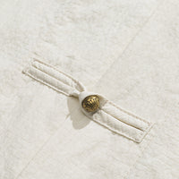 New Chinese Style Worn Looking Washed-out Stand Collar Chinese Style Shirt