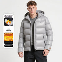 Mens Padded Insulated Winter Coat For Casual Wear