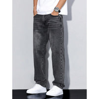 Men's Casual Straight-leg Loose Long Jeans
