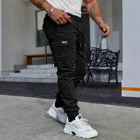 Mens Outdoor Casual Long Pants Sweatpants American Style