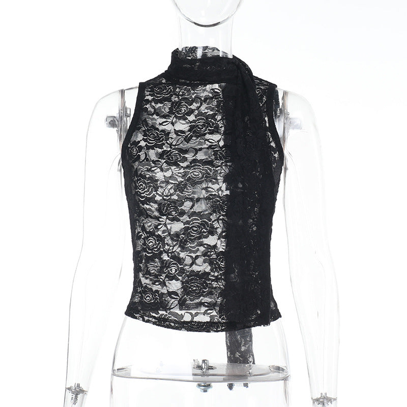 Lace-up Top For Sexy European And American Girls