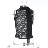 Lace-up Top For Sexy European And American Girls