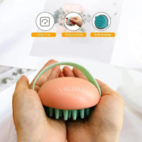 VIEJKLG Detachable Hair Styling Product Comfort Scalp Massage Brush Waterproof Personal Cleaning Bathroom Accessory Shampoo Tool