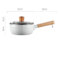 Home Kitchen Non-stick Koping Instant Noodle Stone Baby Boiled Hot Milk Supplement Soup Pot