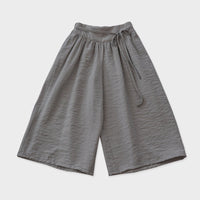 Retro Loose Girls' High Waist Wide Leg Pants