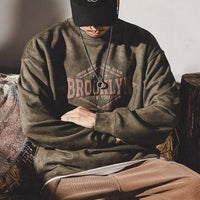 American-style Vintage Sweater For Men