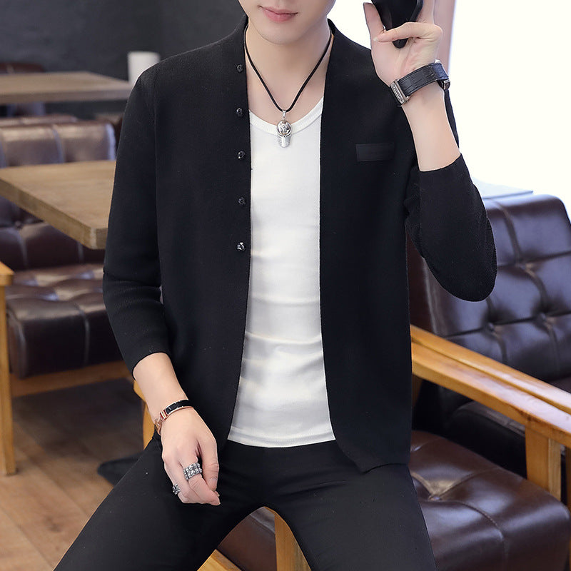 Korean Style Slim Knit Top Bottoming Shirt