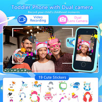 Children's Smart Touch Mobile Phone Silicone Penguin Toy