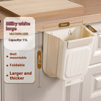 Foldable Trash Can Home Kitchen Cabinet Hanging