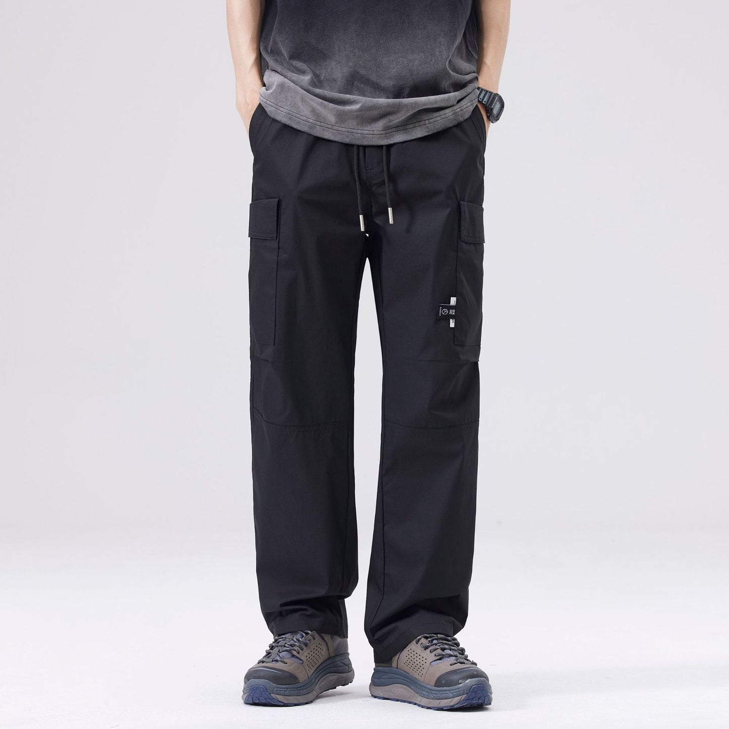 Japanese Style Functional Wide-leg Overalls Men