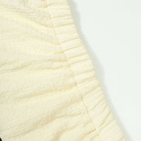 Women's Summer 2-Piece Set, Strapless Tube Top & Flared Ruffle Skirt