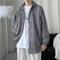Hong Kong Style Vintage Floral Shirt Men
