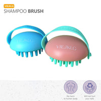 VIEJKLG Detachable Hair Styling Product Comfort Scalp Massage Brush Waterproof Personal Cleaning Bathroom Accessory Shampoo Tool