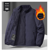 Mens Casual Padded Stand-collar Sports Jacket