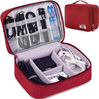 Electronics Luggage Black Red Blue Grey