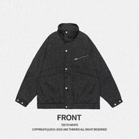 Urban Mechanical Style Jacket Men