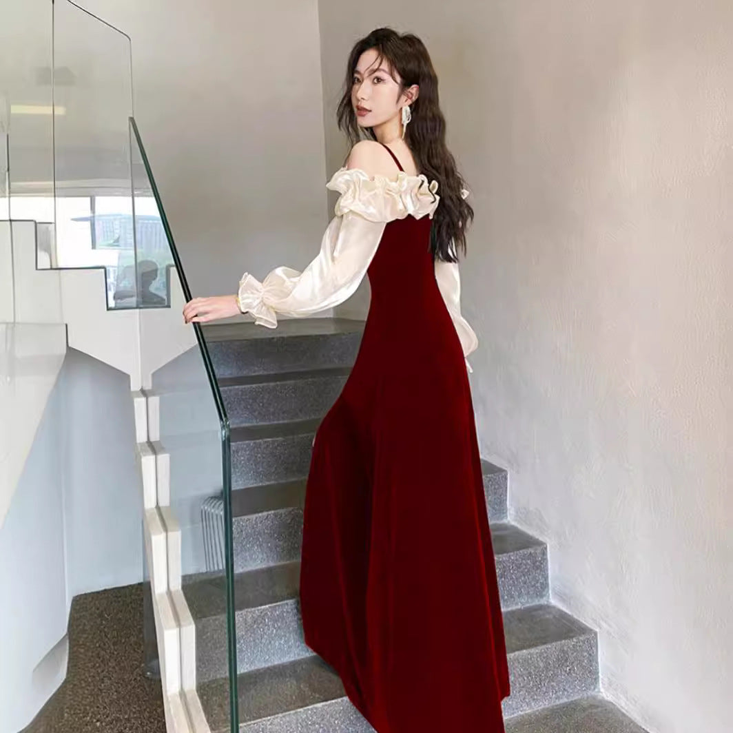 Chinese-style Wedding Dress For Annual Gala And Banquet