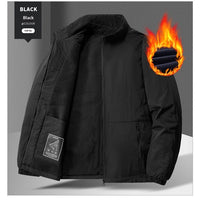 Mens Casual Padded Stand-collar Sports Jacket