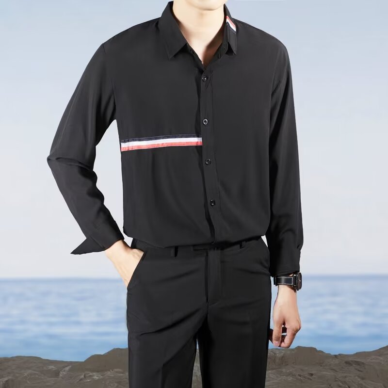 Hong Kong Style Ins Loose Shirt Trendy All-matching