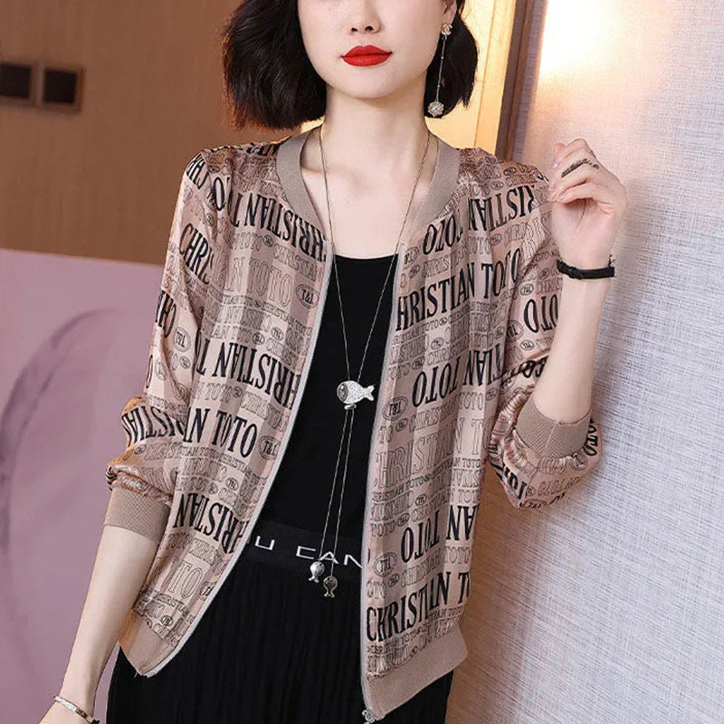 Western Style Korean Style Anti-aging Thin Coat Spring