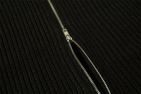 American-style Zipper Cardigan Sweater For Men